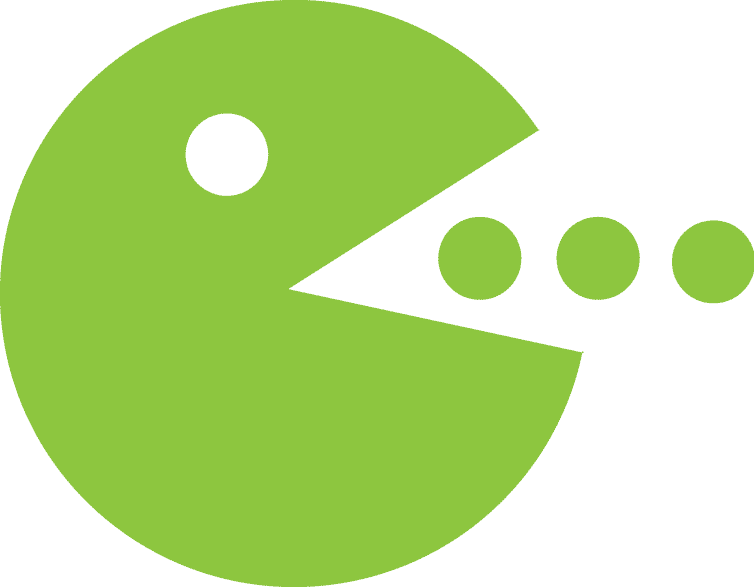 Let's Talk Let's Eat Speech Pathology green talking logo